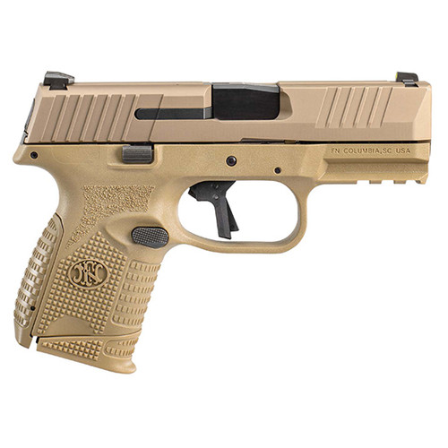 FN 509 Compact 9mm, 3.7" Barrel, Flat Dark Earth, 10rd