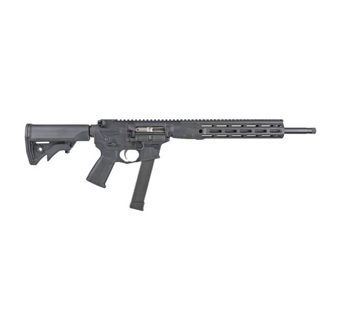 LWRC IC NINE 9mm, 16" Barrel, Adjustable Stock, Tungsten Gray, 27rd