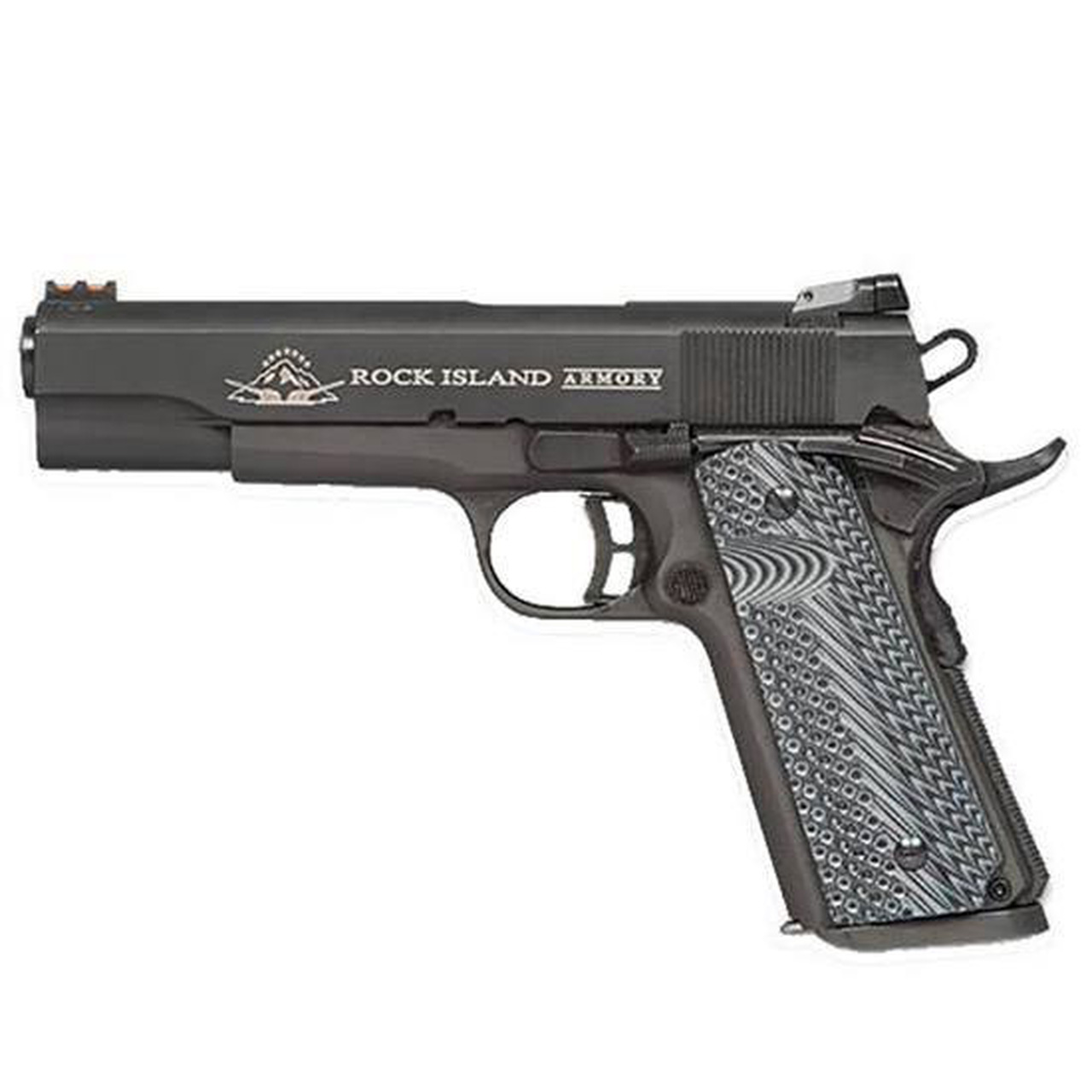 Rock Island Armory Ultra 10mm 4.25" Barrel Fiber Optic Front Sight G10 Grips 8rd Mag