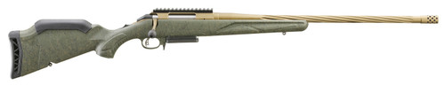 Ruger American Predator Gen 2 243 Winchester, 22" Threaded Bronze Barrel, Green Splatter, 3rd