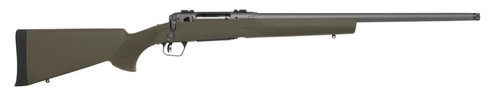 Savage 110 Trail Hunter 6.5 PRC, 24" Barrel, Threaded, 2 Piece Base, Hogue Stock, Olive Drab, 2rd