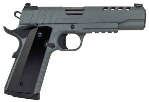 Tisas 1911 Night Stalker 10mm, 5" Barrel, Gray Cerakote, 8rd