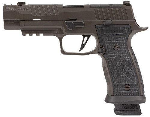 Sig Sauer P320 9mm, 3.9" Barrel, Legion Gray, G10 Grips, Optics Ready, 10rd
