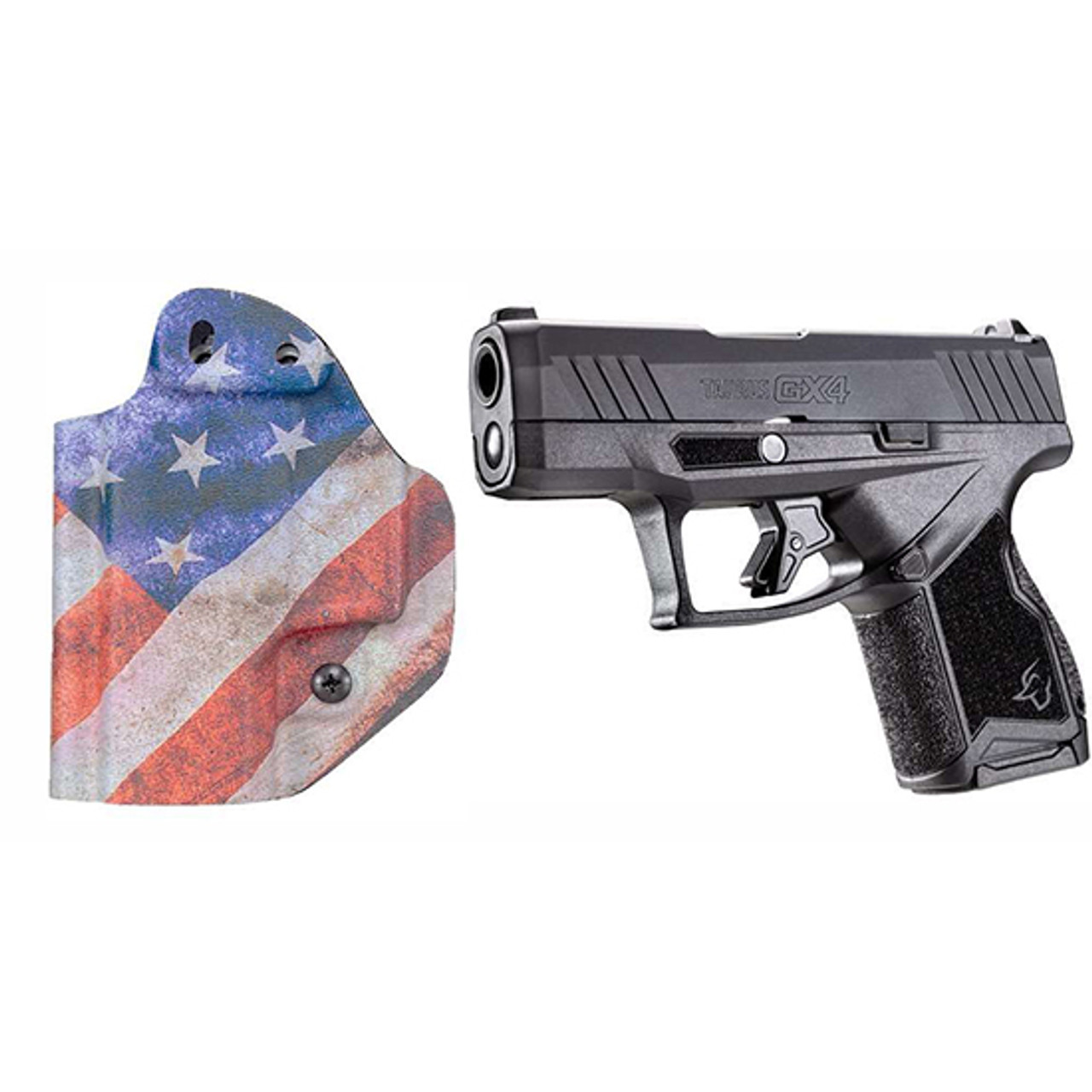 Taurus GX4 9mm, 3.06" Barrel, Black, Includes Holster, Black, 11rd