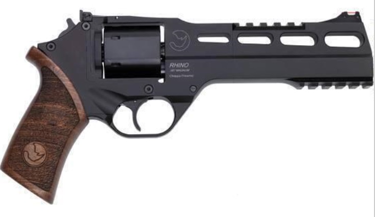 Chiappa Rhino 60SAR 9mm 6-inch Revolver Black/Walnut