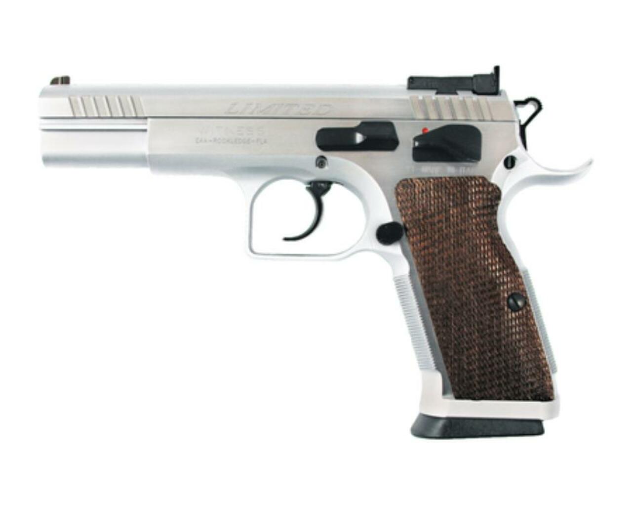 EAA Witness Limited Pro 10mm 4.75" Barrel Chrome 15rd
