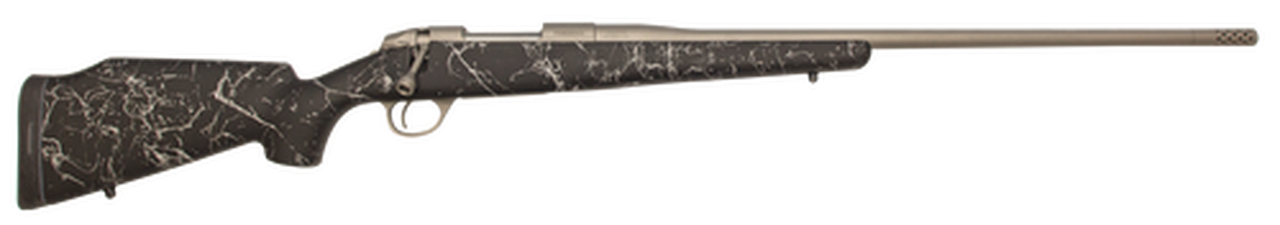 Fierce Fury 6.5 Creedmoor Titanium Barrel Finish, SS E-Brake, Carbon Fiber Finish Stock