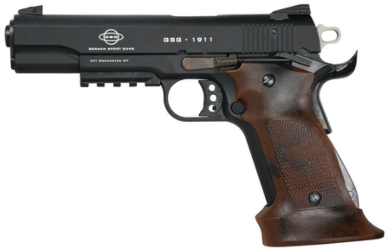 ATI GSG M1911 Target 22Lr HGA 5" Barrel W Target Grips 10Rd - REPLACD BY 819644022848