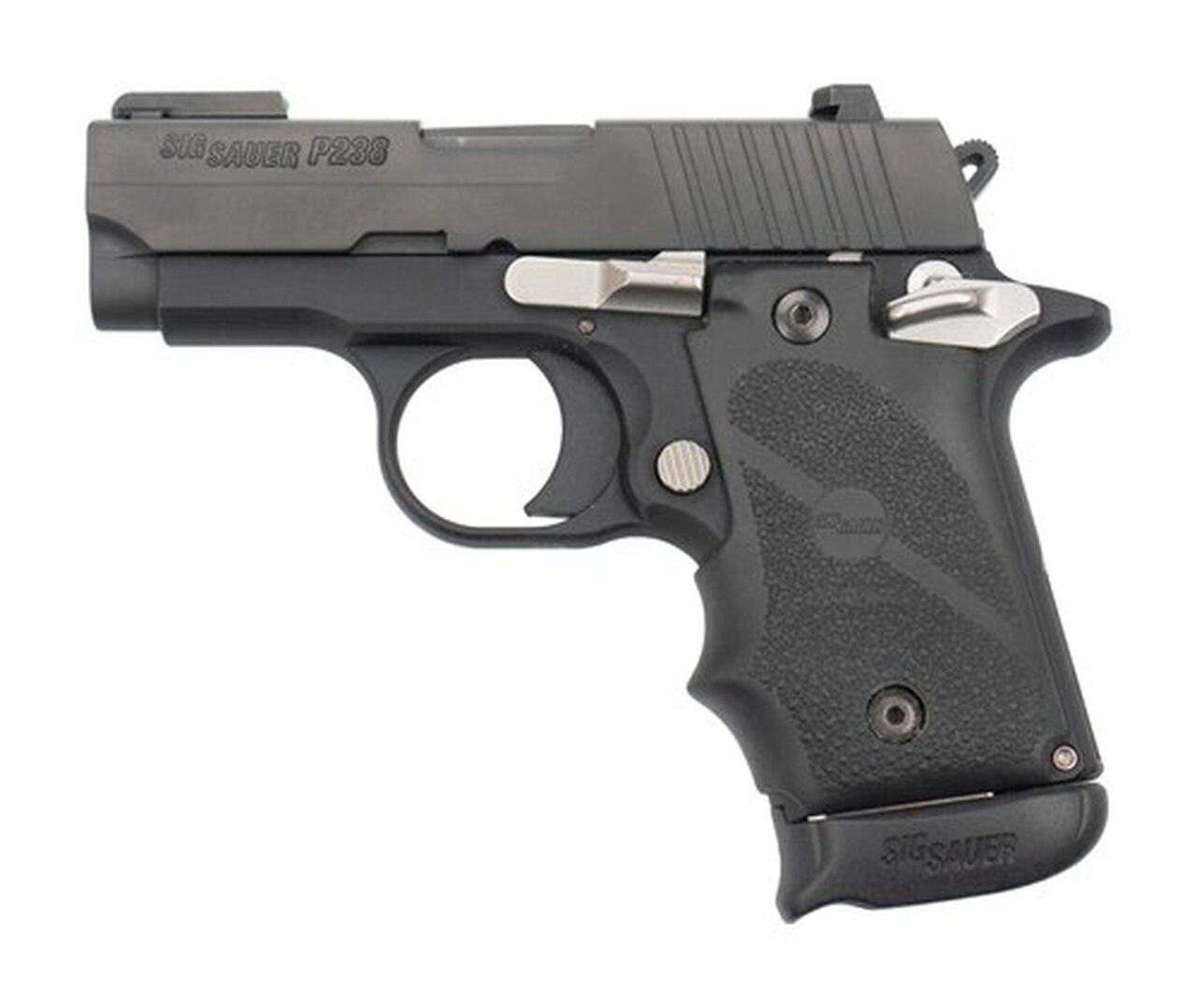 Sig P238, .380 ACP, 2.7", 7rd, Black Rubber Grip, USED - Very Good Condition