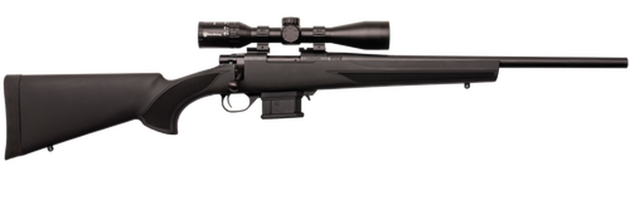 Howa Mini Action Rifle Package 6.5 Grendel, 22" Barrel, Blued, Green Stock, 10rd