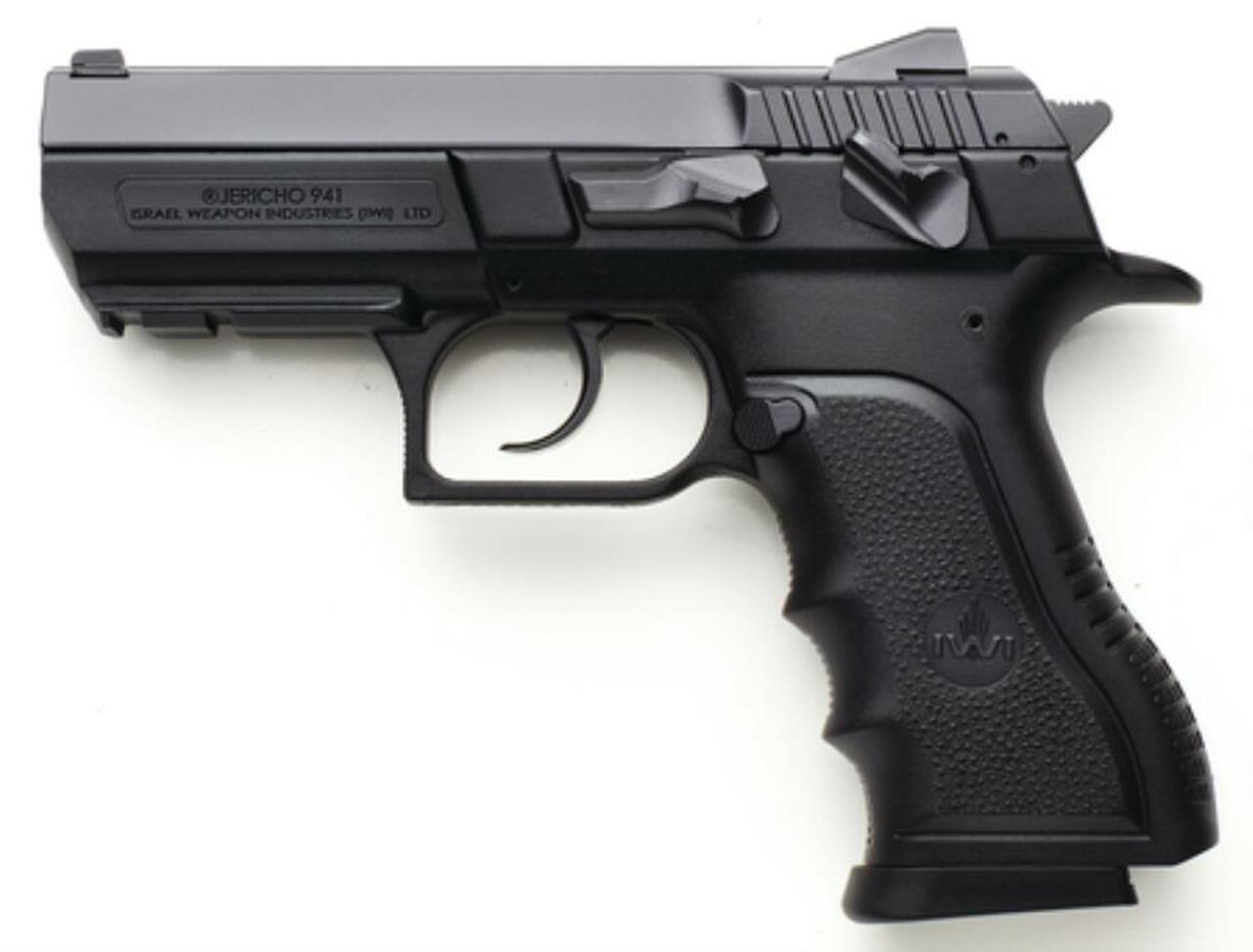 IWI USA Jericho 941 PSL Mid Size Polymer 9mm 3.8" Barrel Black Finish Adjustable Sights 16rd
