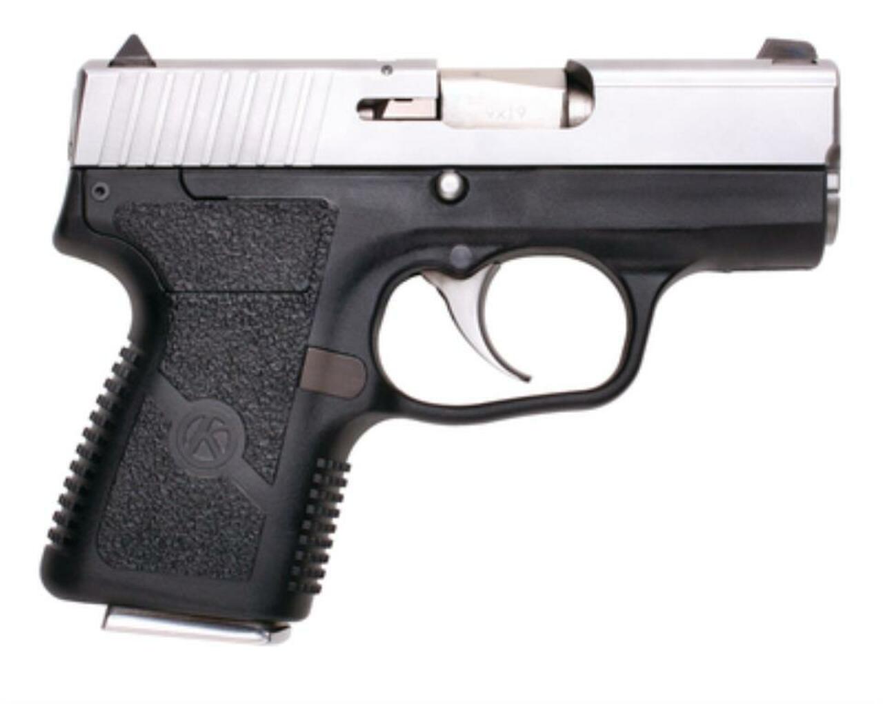 Kahr PM9 Compact 9MM 3" Barrel Matte Stainless Slide Black Polymer Frame, Loaded Chamber Indicator Adj Sights 7 Round