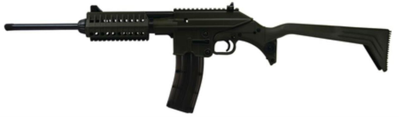 Kel-Tec Sport Utility Rifle Charlie Stock 22LR 16.1" Barrel Blue Finish Green Stock 26rd Mag