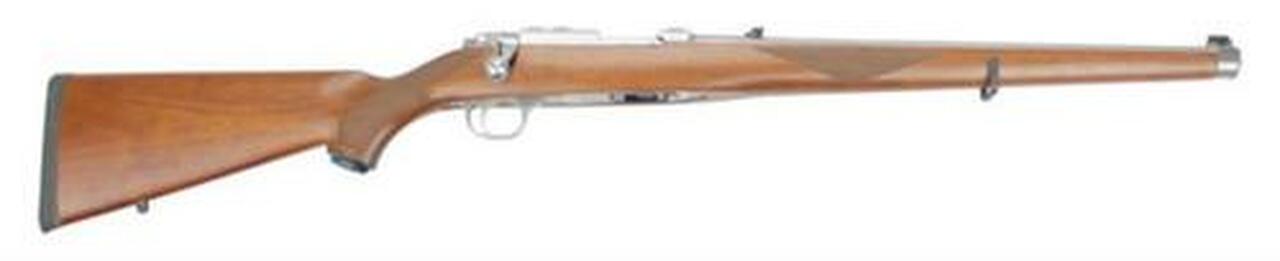 Ruger 77/22 International Semi Auto, 22LR, 18.5" SS, Full Length Walnut Stock, DISPLAY MODEL