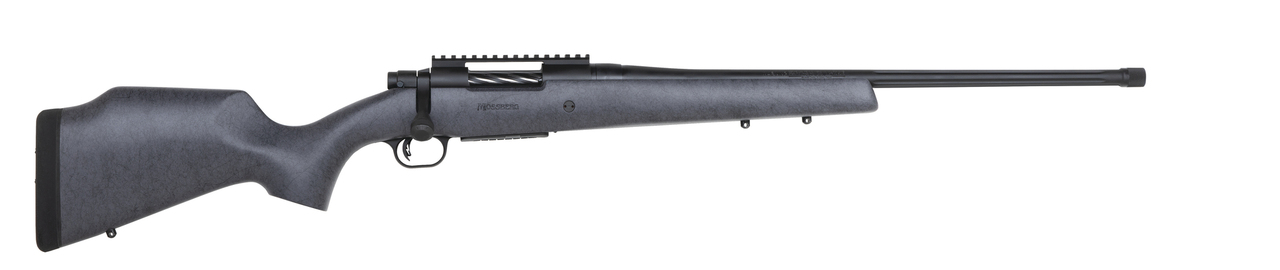 Mossberg Patriot Long Range Hunter, Bolt Action, 6.5 Creedmoor, Matte Blue Polymer Stock, 22" Threaded And Fluted Barrel, 5rd Mag