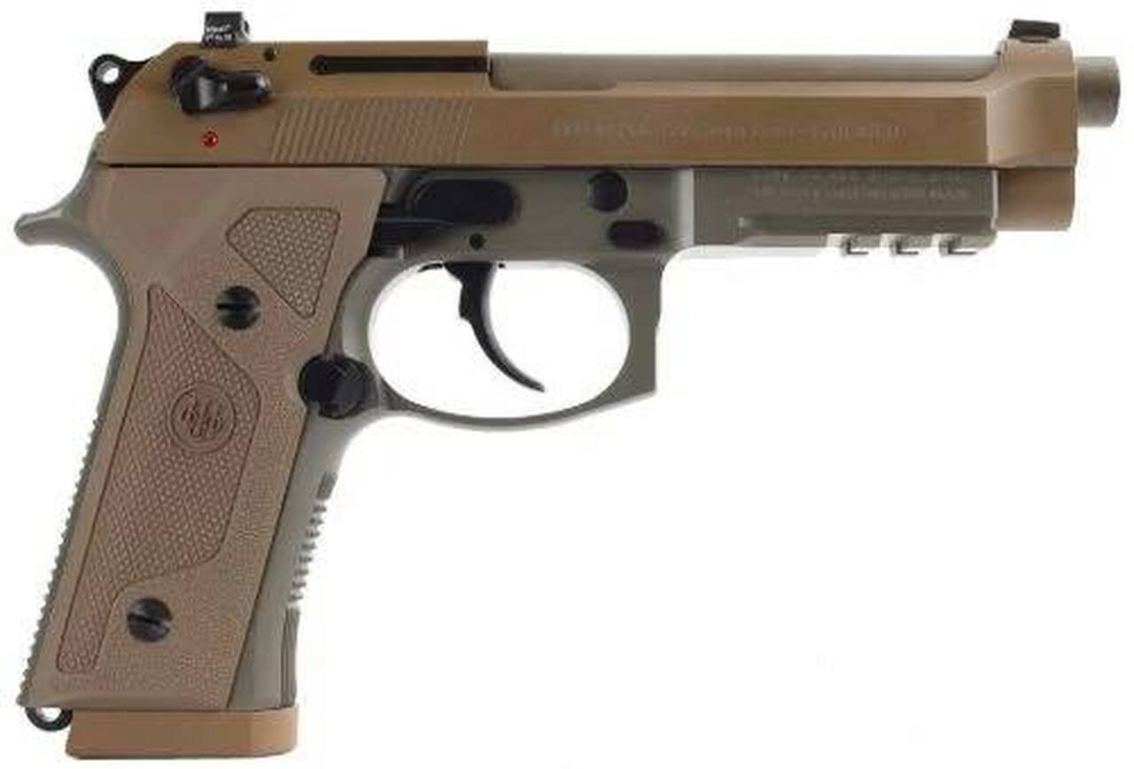 Beretta M9A3 9mm Flat Dark Earth 5" 17 Round Safety / Decocker