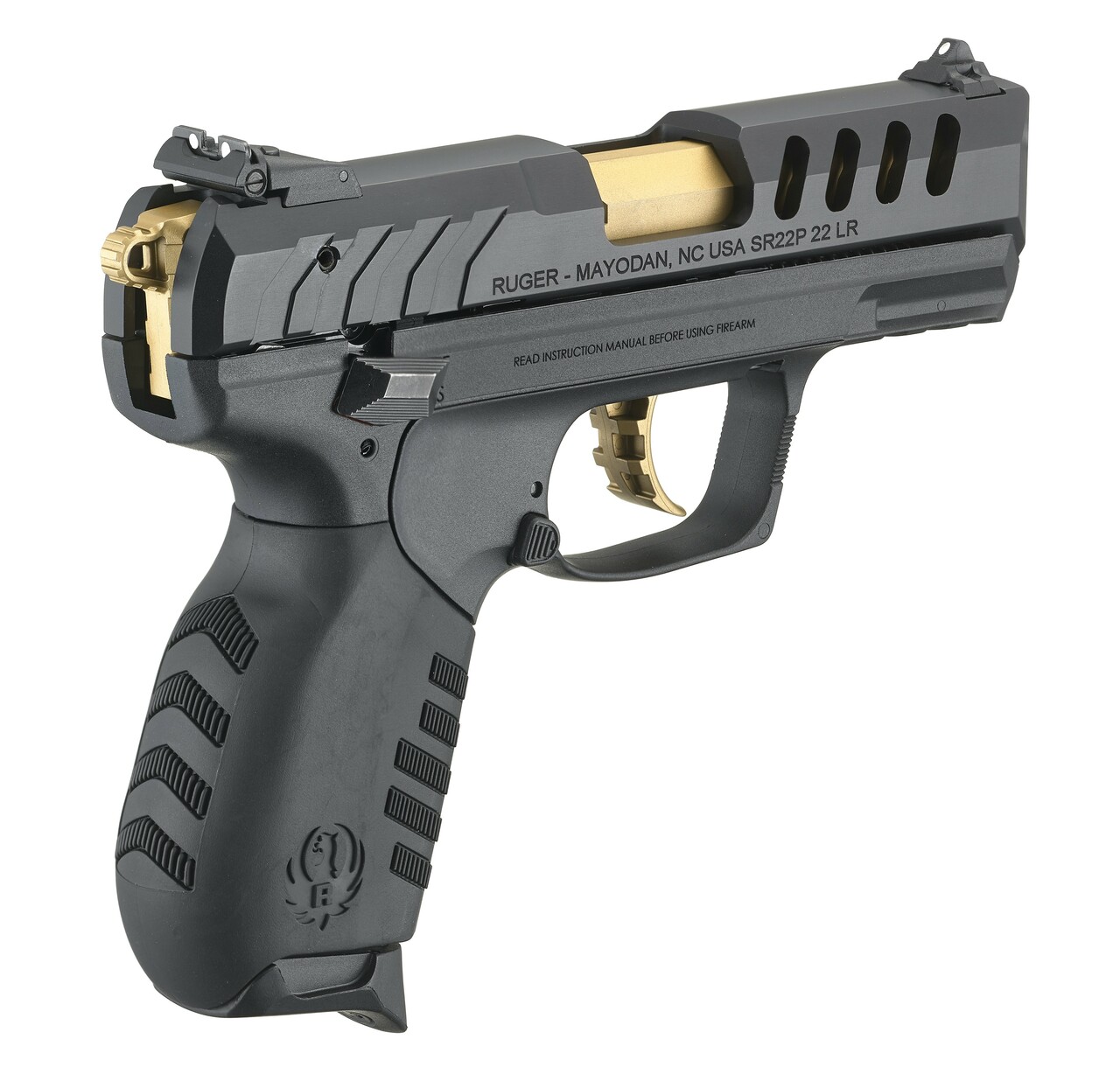 Ruger SR22 .22LR Gold 10 Round TALO