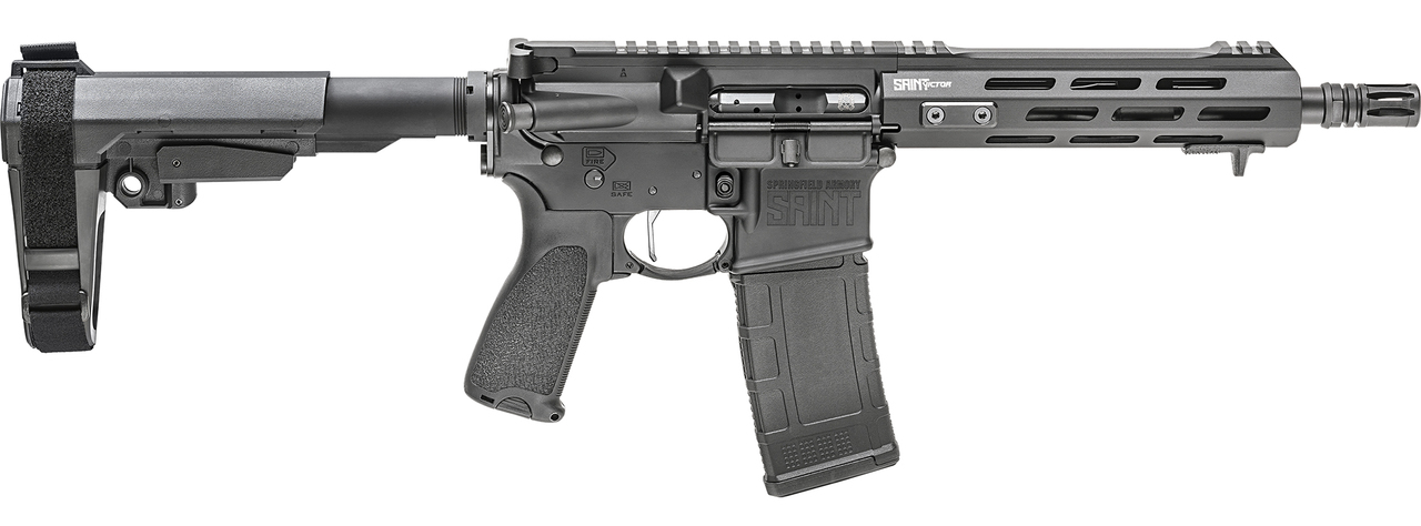 Springfield Saint VICTOR AR-15 300 Blackout 9" Barrel Black Bravo Company MOD 3, 30Rd Mag