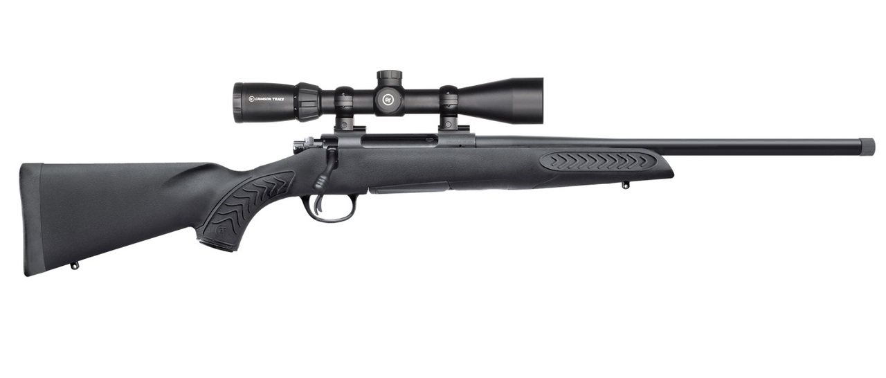 Thompson Center Compass II Compact 308 Win, 16.50" Black Blued Right Hand Crimson Trace Scope, 5rd