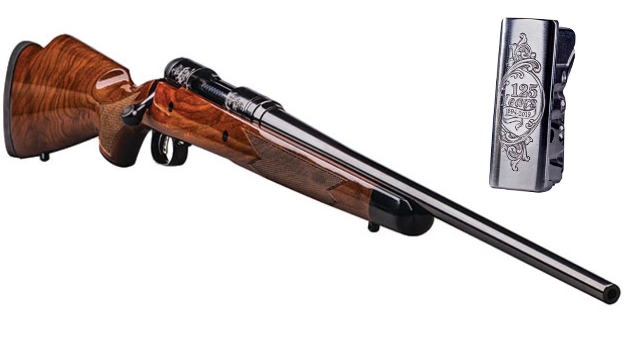 Savage 110 125th Anniversary 308 22" Barrel, AccuTrigger, Black Walnut Monte Carlo Stock, Limited to 1894 Rifles Made