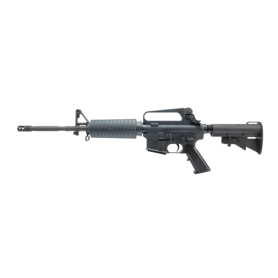 BUSHMASTER® M4A2 PATROLMAN'S™ CARRY HANDLE - SILVER EDITION