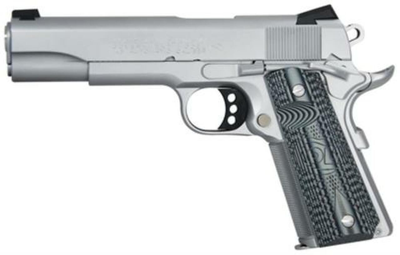 Colt Series 70 Government 45 ACP 5" National Match Barrel SS Night Sights 7rd