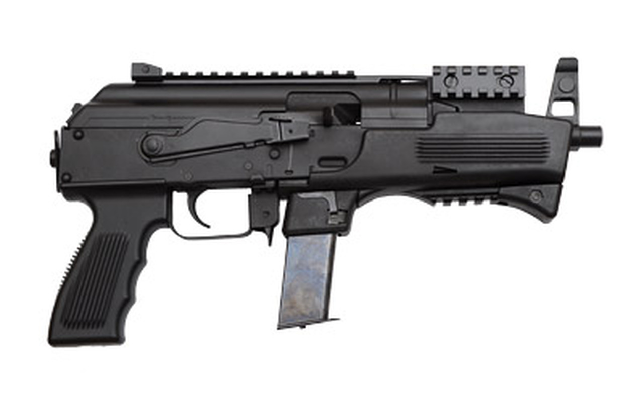 Charles Daly AK9 Pistol, Semi-Auto, 9mm, 6.3", Steel Frame, 10rd