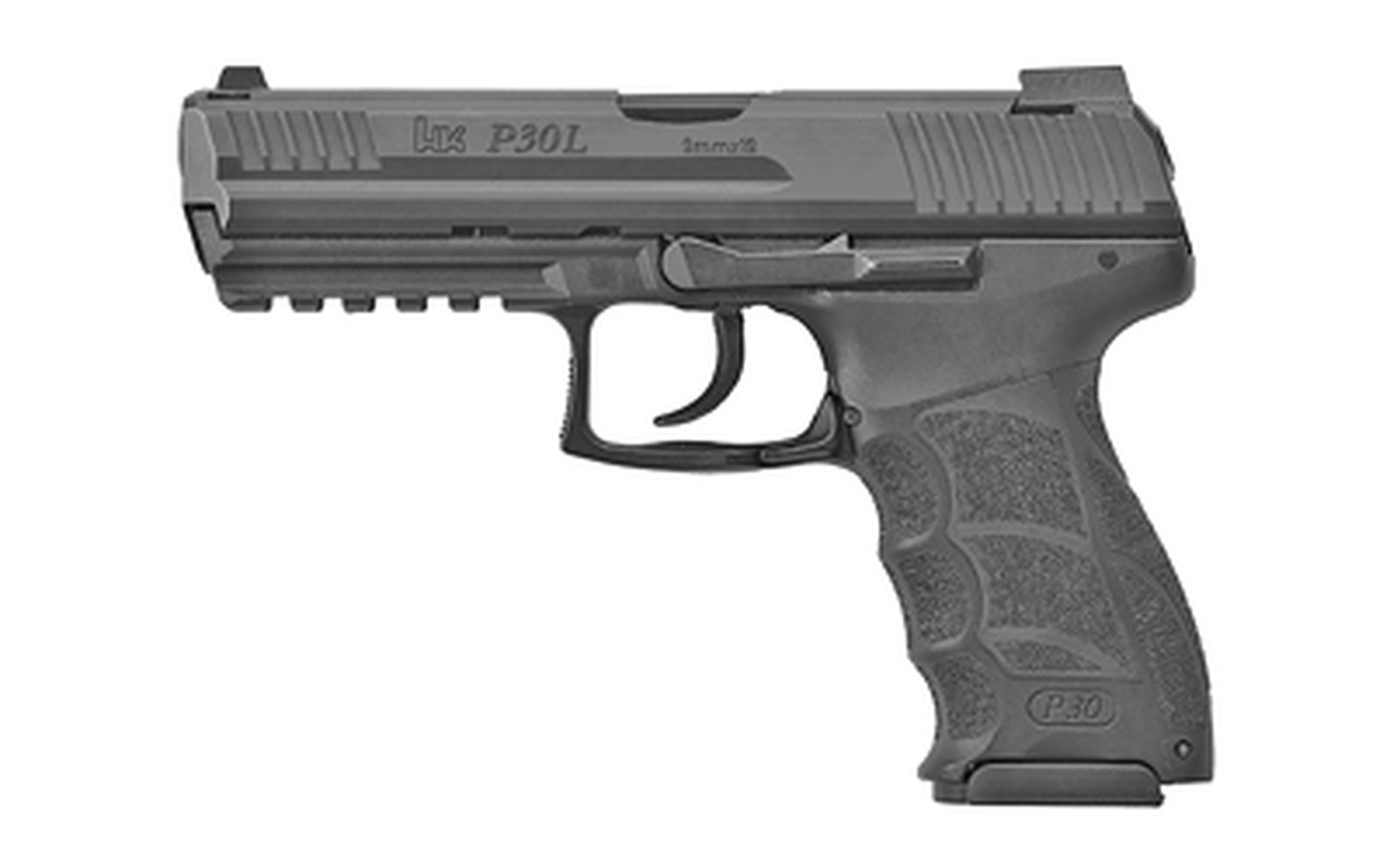 HK P30L V1 LEM DAO, 9mm, 4.45" Barrel, 17rd, Night Sights