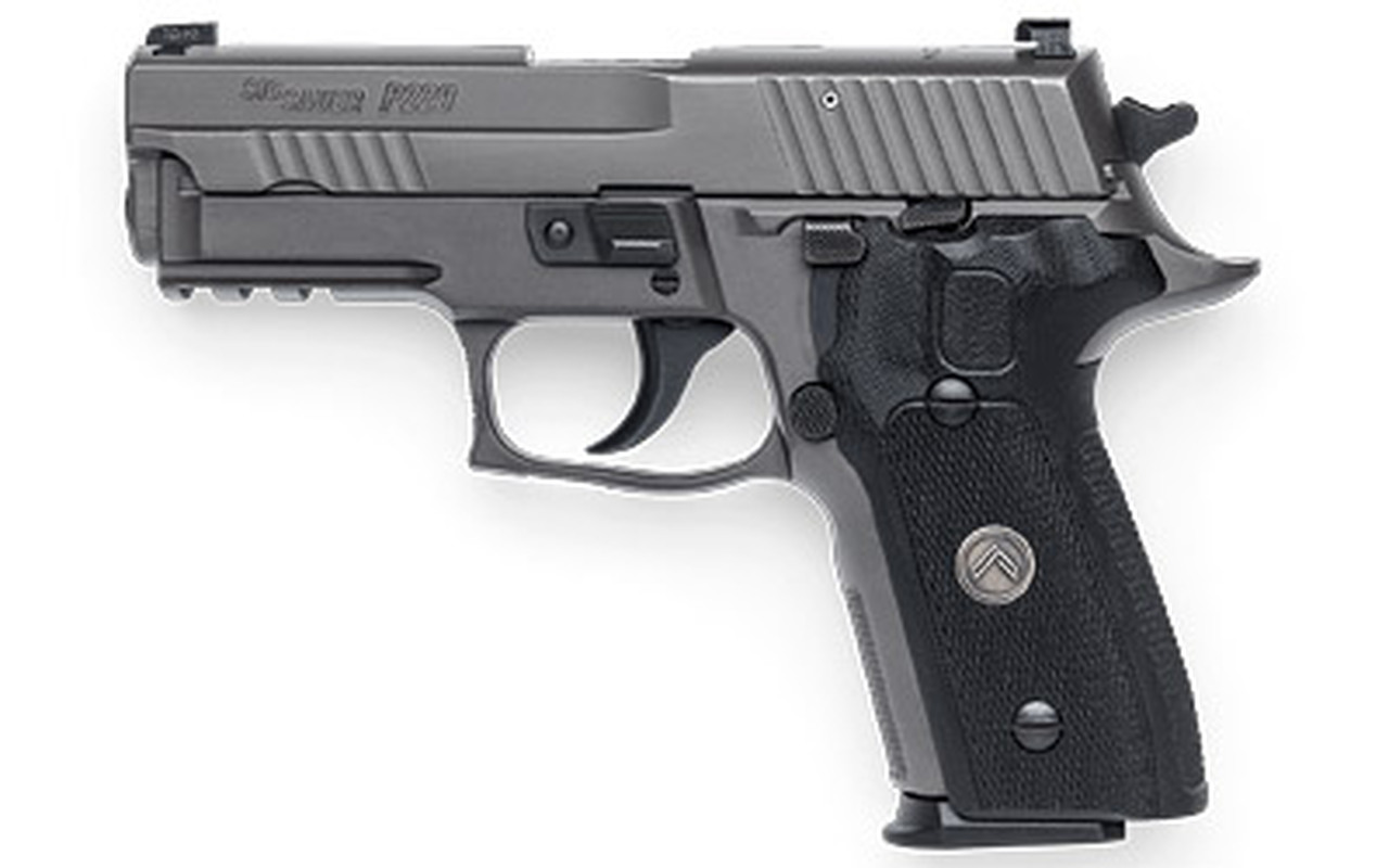 Sig P229 Legion .357 Sig, 3.9", Legion Gray, DA/SA, Black G10 Grips, 3x12rd Steel Mags, SRT