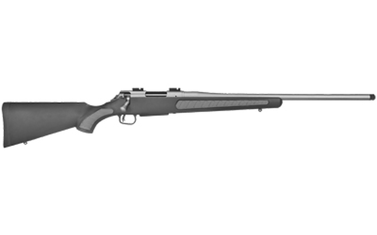Thompson Center Venture II 270 Winchester, 24" Threaded Barrel, Black/Silver Weathershield Finish, Synthetic Stock, Detachable Magazine, 3rd