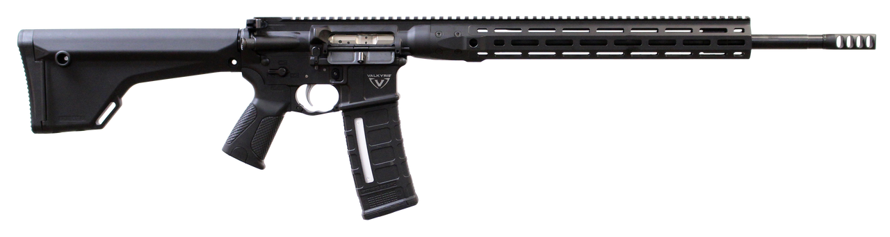 LWRC LWRCI Di *CA Compliant* AR-15 224 Valkyrie 20.1", Black Adjustable Magpul MOE Synthetic Stock Black Anodized Steel Receiver, 10rd