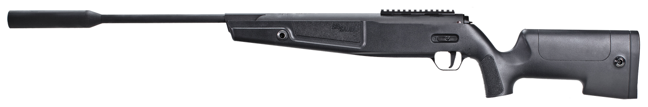 Sig Airguns ASP20 .22 Pellet Air Rifle with Suppressor Break Open 13.80" Black Stock