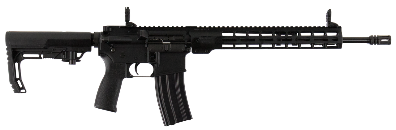 Windham Weaponry Superlight 223 Rem/5.56mm 16", Black 6 Position MFT Minimalist Stock Black Hardcoat Anodized Receiver, 30rd