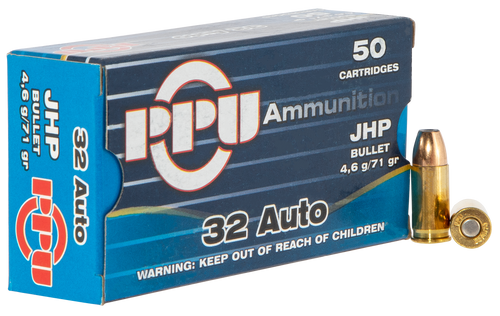 Prvi Partizan Defense 32 ACP 71gr Jacketed Hollow Point 50rd Box