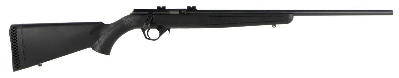 Mossberg 817 17 HMR, 21" Blued Black Right Hand, 5 rd