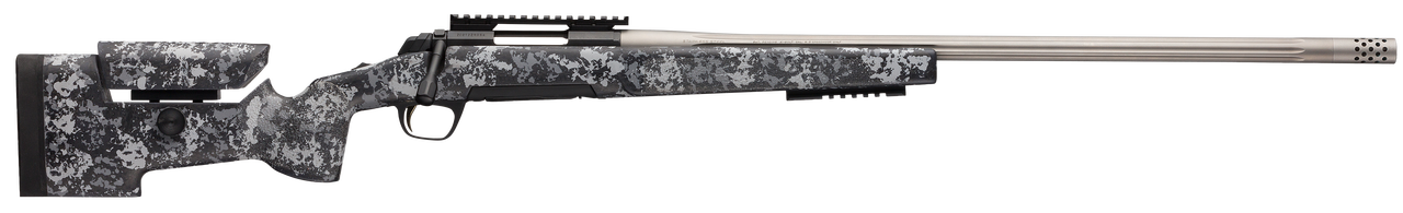 Browning X-Bolt Target 300 Win Mag 26" Barrel, McMillan A3-5 Urban, Carbon Ambush Camo, Adjustable Comb Stock, Stainless Barrel, Blued Receiver, 2rd