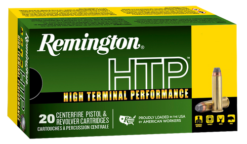 Remington HTP 357 Magnumnum, 110gr, Semi-Jacketed Hollow Point, 20rd Box