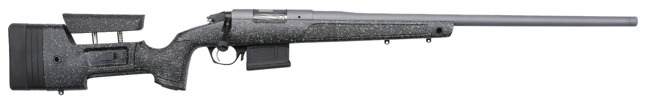 Bergara HMR Pro 300PRC, 24" Threaded Barrel, Gray, Mini-Chassis, 5Rd, Aics Style Detachable Magazine, Triggertech Trigger, Premier Action