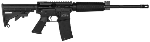 Smith & Wesson LE M&P15 Optic Ready 223 Remington/5.56 NATO 16" 30rd,6-Position Black Stock Black Armornite