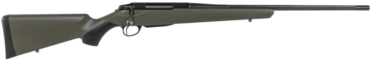 Tikka T3 T3x Superlite Bolt 300 Winchester Short Magnum 24.3" Barrel, Synthetic OD Green Stock Stainless, 3rd