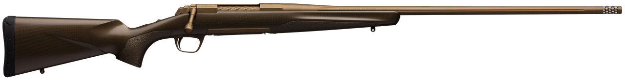 Browning X-Bolt Pro 30 Nosler 3+1 26" Burnt Bronze Cerakote Fixed Textured Gripping Panels Stock Right Hand