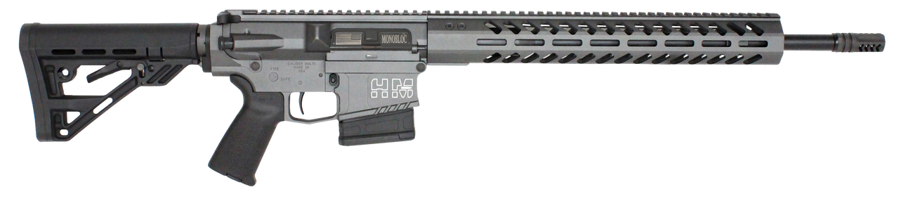 HM DEFENSE Avenger M308 308 Win/7.62 NATO 18.00" Barrel, Black Hardcoat Anodized Black Mil-Spec HM Stock 10rd Mag
