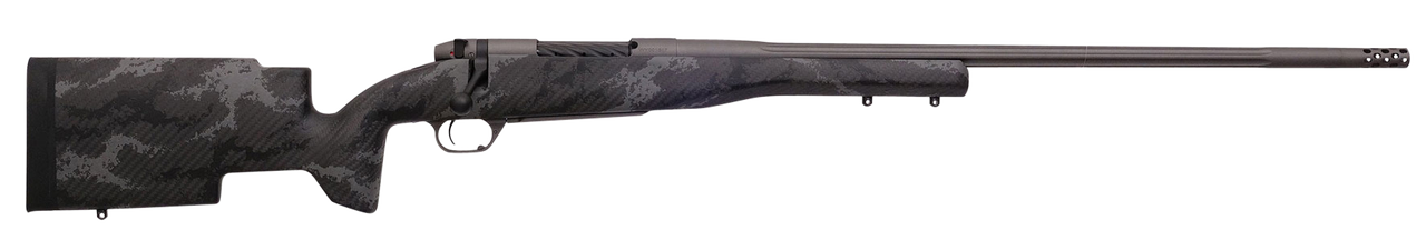 Weatherby Mark V Accumark Pro 30-378 Weatherby Mag, 26" Carbon Fiber Barrel, Gray Sponge Patterns, Gray Cerakote, 3rd