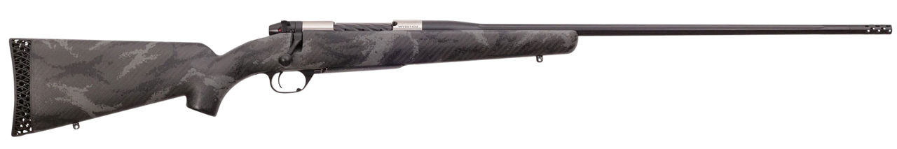 Weatherby Mark V Back Country Titanium, 6.5 Weatherby RPM, 26" Barrel, Steel Barrel, Black Grey And Titanium, Carbon Fiber Stock, 4rd