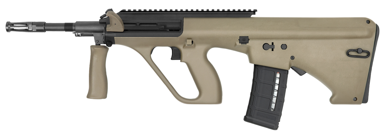 Steyr Arms AUG A3 M1 NATO, .223/5.56, 16" Barrel, Synthetic Stock, 30Rd, Extended Rail, Mud Finish