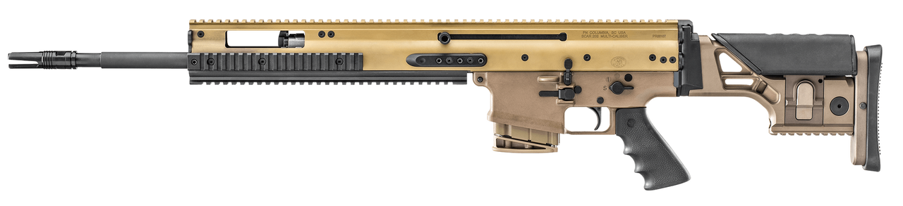 FN SCAR 20S 6.5 Creedmoor, 20" Chrome Lined Barrel, Flat Dark Earth, 20rd