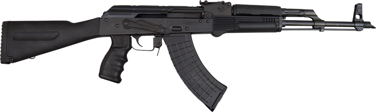 Pioneer Arms AK-47 7.62x39mm 16.30", Black Sporter Stock, 30 rd