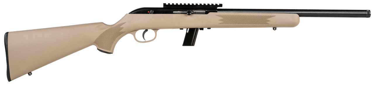 Savage 64 FV-SR 22 LR, 16.50" Flat Dark Earth Matte Blued, 10rd