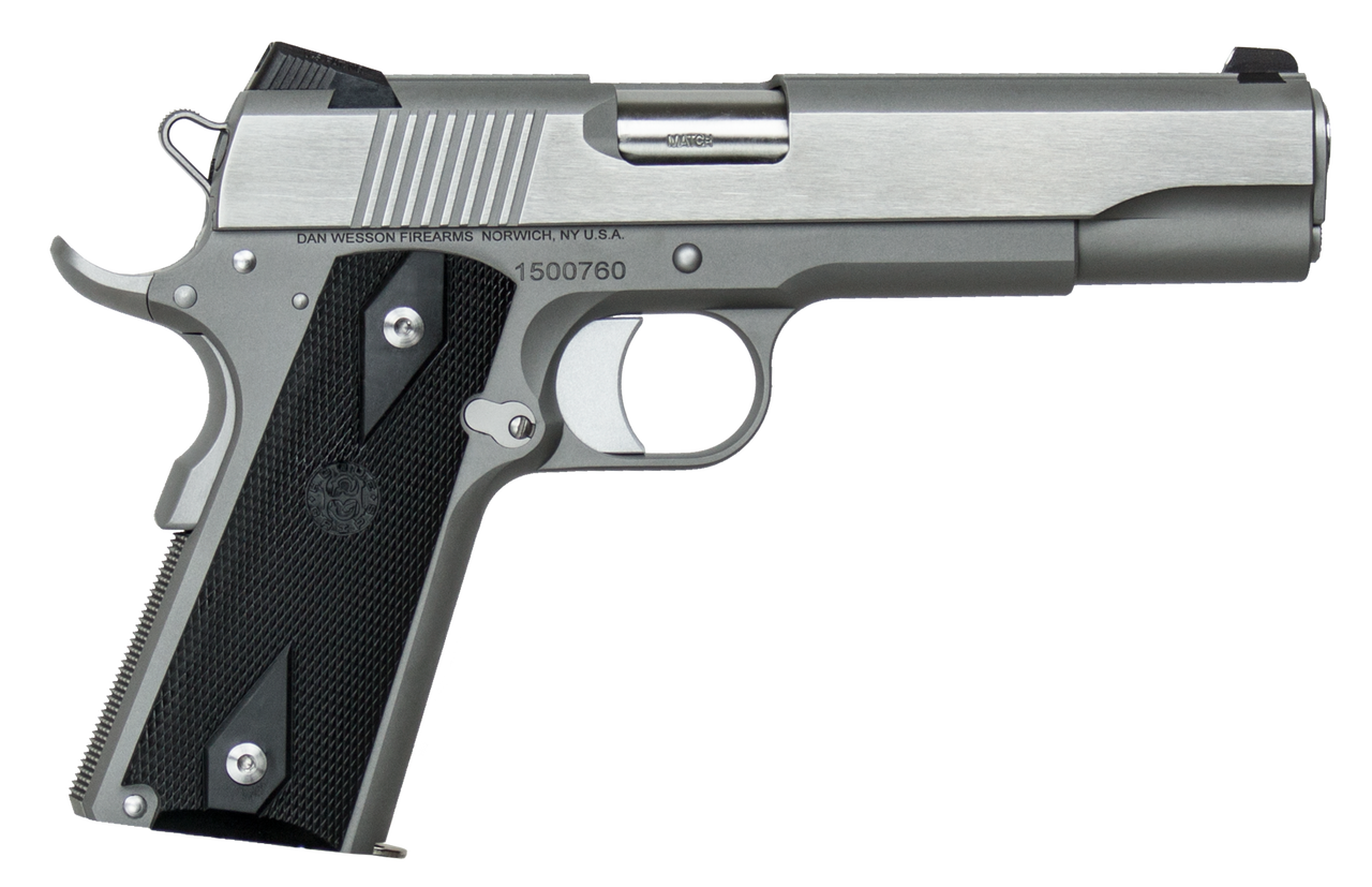 Dan Wesson Heritage 45 ACP 5" Barrel Stainless Steel Cocobolo Grip 8rd Mag