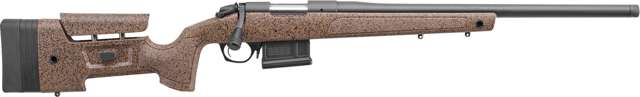 Bergara B14 300 PRC, Hunting and Match Wilderness Rifle, 26" Steel Barrel, Gray Cerakote, Molded Mini-Chassis Synthetic Stock with Omni Muzzlebrake, Right Hand, 1 Mag, 5Rd